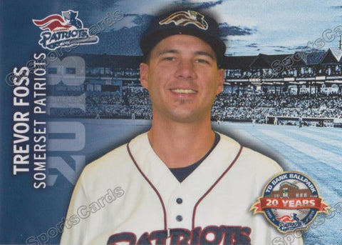 2018 Somerset Patriots Trevor Foss