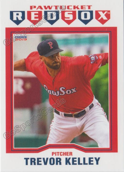 2019 Pawtucket Red Sox Trevor Kelley