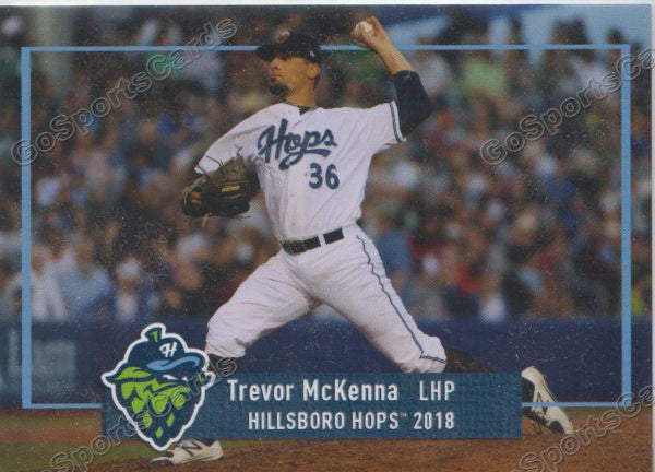 2018 Team Card Set, Hillsboro Hops