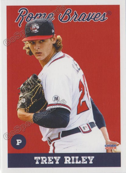 2021 Rome Braves Trey Riley – Go Sports Cards