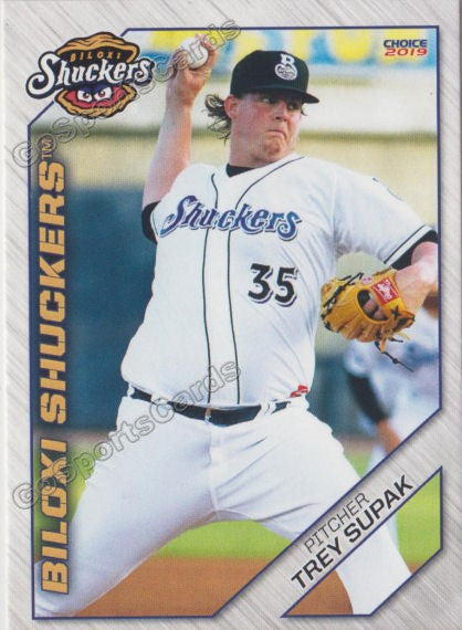 2019 Biloxi Shuckers Trey Supak