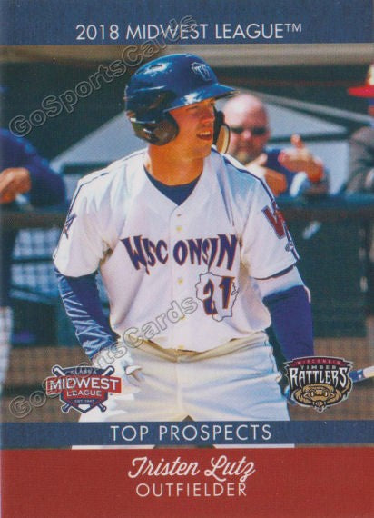 2018 Midwest League Top Prospects MWL Tristin Tristen Lutz