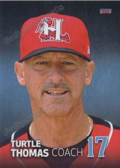 2018 Hickory Crawdads Turtle Thomas