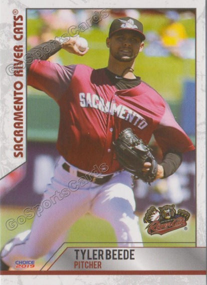 2019 Sacramento River Cats Tyler Beede