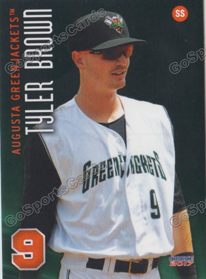 2017 Augusta GreenJackets Tyler Brown