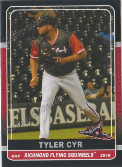 2019 Richmond Flying Squirrels Tyler Cyr