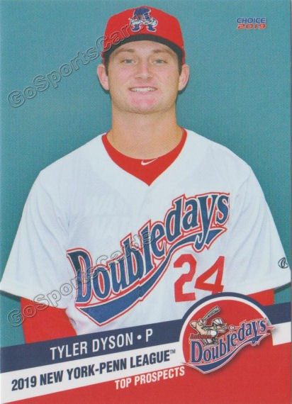 2019 New York Penn League Top Prospects NYPL Tyler Dyson