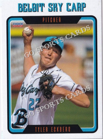 2023 Beloit Sky Carp Tyler Eckberg – Go Sports Cards