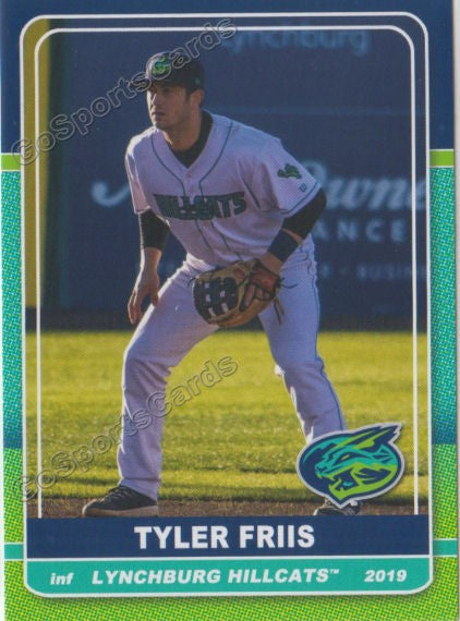 2019 Lynchburg Hillcats Tyler Friis