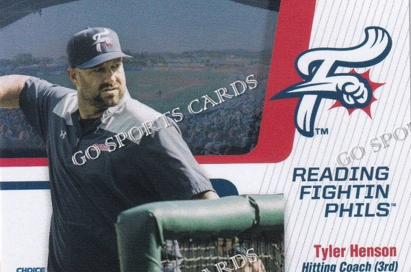 2022 Reading Fightin Phils 1st Tyler Henson