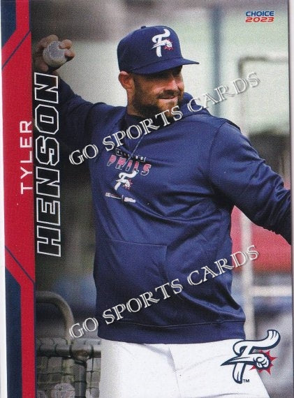 2023 Reading Fightin Phils 2nd Tyler Henson – Go Sports Cards