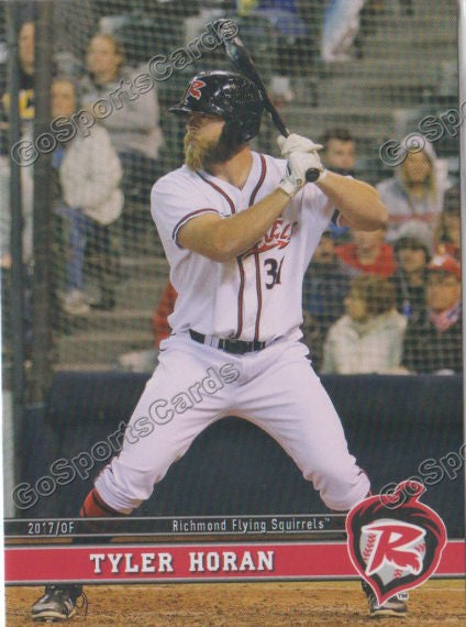 2017 Richmond Flying Squirrels Tyler Horan