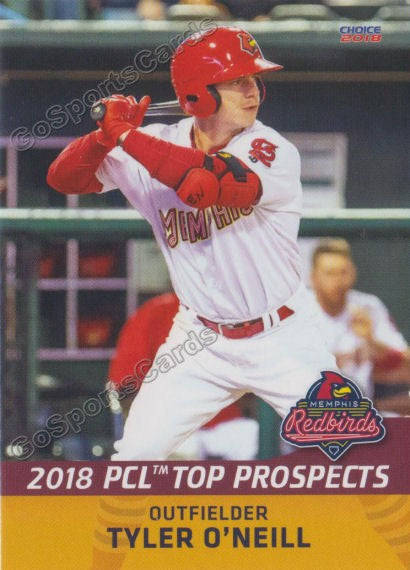 Tyler O'neal 2018 Pacific Coast League Top Prospects PCL Team