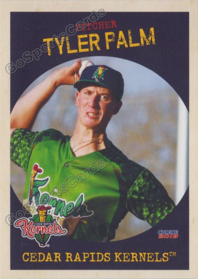 2019 Cedar Rapids Kernels Tyler Palm