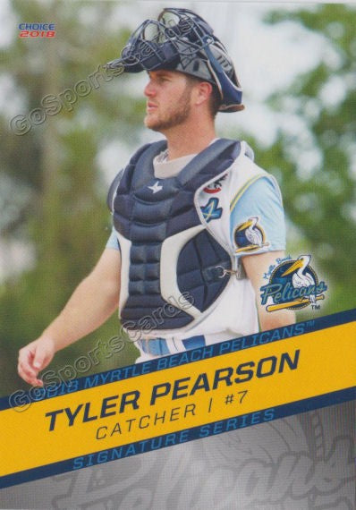 2018 Myrtle Beach Pelicans Tyler Pearson