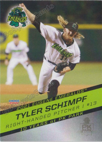 2021 Eugene Emeralds Tyler Schimpf