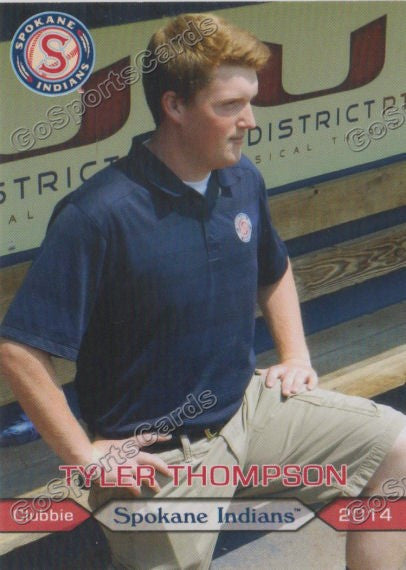 2014 Spokane Indians Tyler Thompson