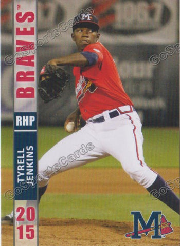 2015 Mississippi Braves Tyrell Jenkins