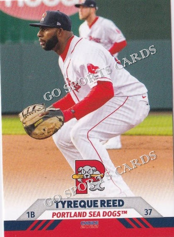 2022 Portland Sea Dogs Tyreque Reed