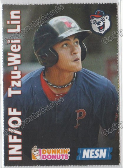 2017 Pawtucket Red Sox Dunkin Donuts SGA Tzu Wei Lin