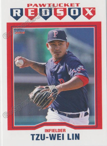 2019 Pawtucket Red Sox Tzu Wei Lin