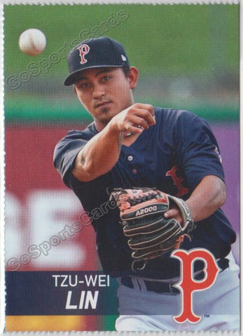 2019 Pawtucket Red Sox Dunkin SGA Tzu Wei Lin