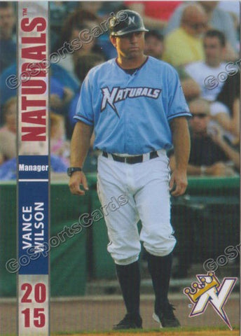 2015 Northwest Arkansas Naturals Vance Wilson