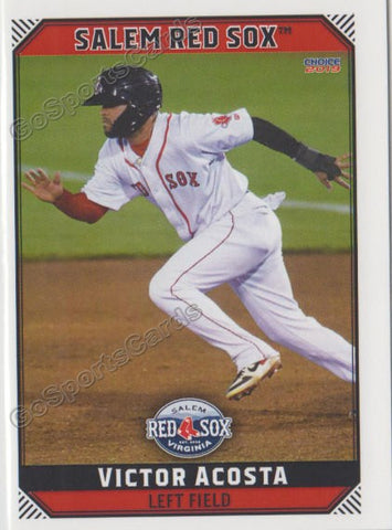 2019 Salem Red Sox Victor Acosta