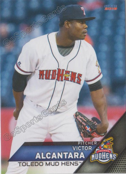 2018 Toledo Mud Hens Victor Alcantara