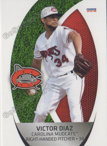 2018 Carolina Mudcats Victor Diaz