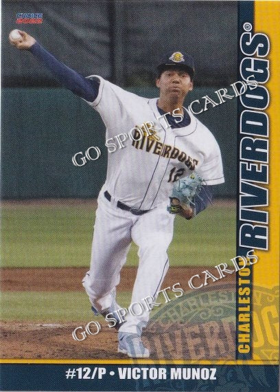 2022 Charleston RiverDogs Victor Munoz