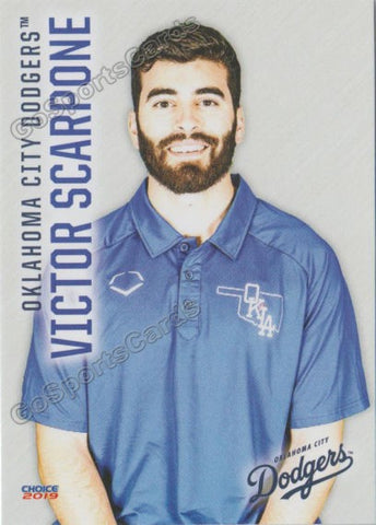 2019 Oklahoma City Dodgers Victor Scarpone