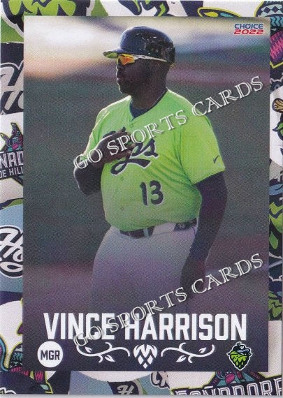 2022 Hillsboro Hops Vince Harrison