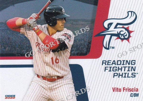 2022 Reading Fightin Phils 1st Vito Friscia