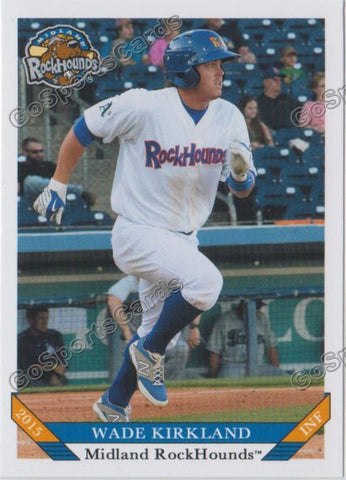 2015 Midland RockHounds Wade Kirkland