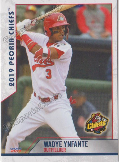 2019 Peoria Chiefs Wadye Ynfante