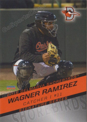 2018 Delmarva Shorebirds Wagner Ramirez