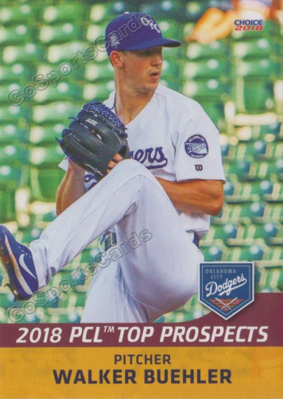 2018 Pacific Coast League Top Prospects PCL Walker Buehler