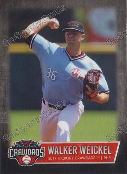 2017 Hickory Crawdads Update Walker Weickel