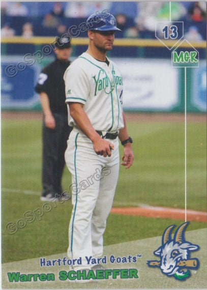 2019 Hartford Yard Goats Warren Schaeffer