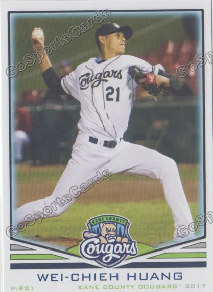 2017 Kane County Cougars Wei Chieh Huang