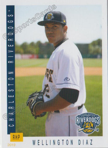 2019 Charleston RiverDogs Wellington Diaz