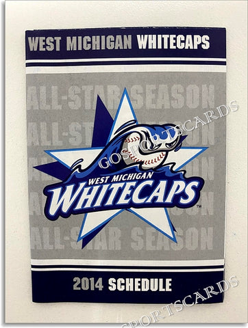 2014 West Michigan Whitecaps Pocket Schedule