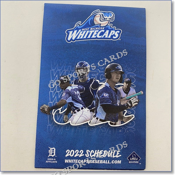 2022 West Michigan Whitecaps Pocket Schedule B