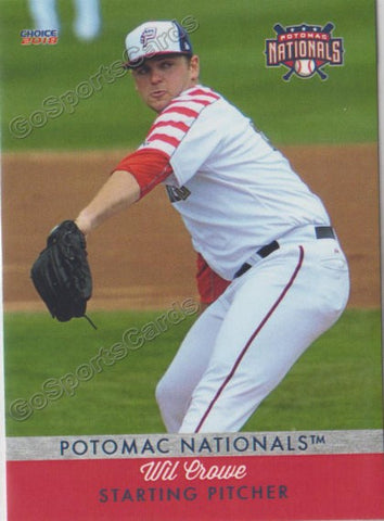 2018 Potomac Nationals Wil Crowe