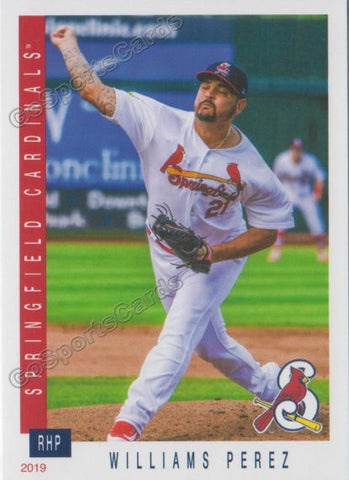 2019 Springfield Cardinals Williams Perez