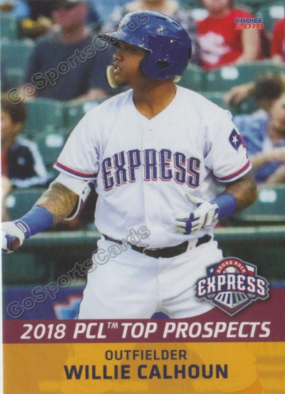 2018 Pacific Coast League Top Prospects PCL Willie Calhoun