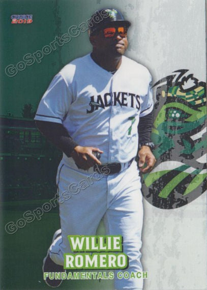 2019 Augusta Greenjackets Willie Romero