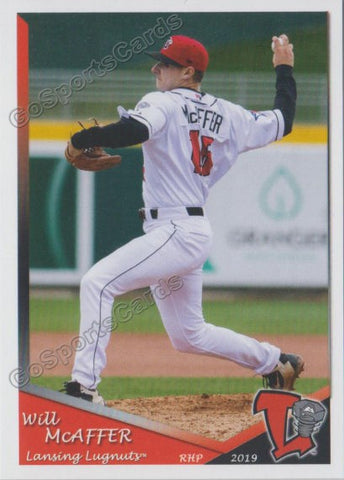 2019 Lansing Lugnuts Will McAffer