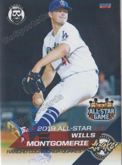 2019 California League All Star SB Wills Montgomerie